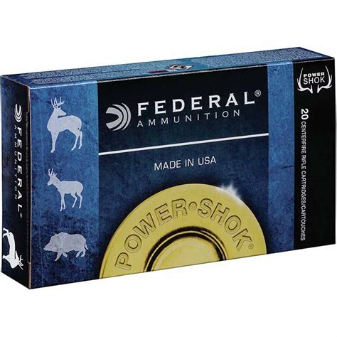 67302 Federal Ammunition 300WGS Power Shok 300 Win Mag 150 Gr 3150