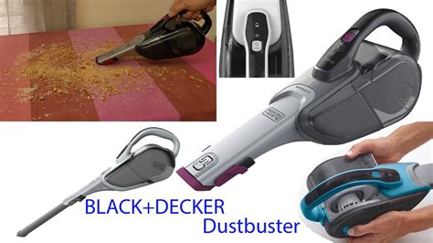 BLACK DECKER Cordless Dustbuster With Cyclonic Action TESTING YouTube