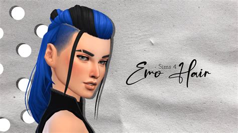 Best Sims Emo Hair Making Emo Mainstream Again Snootysims