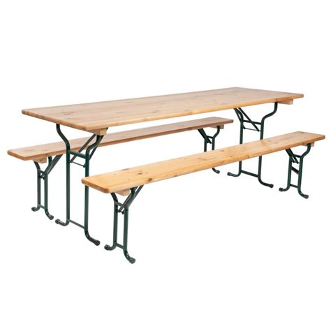 Banc brasserie 200 cm Piétement tubulaire