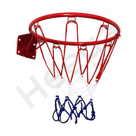 Ps Pilot Full Size Basketball Ring 16 Mm With Nylon Net Suitable For Size 7 Basketball