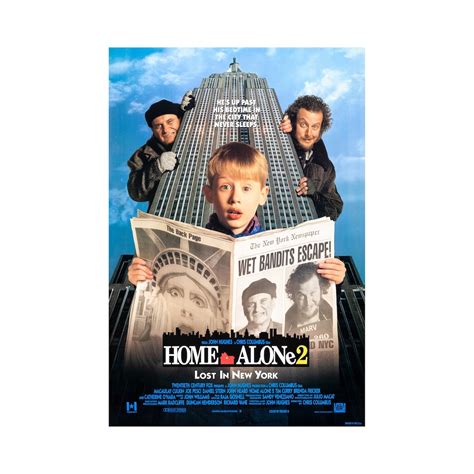 Home Alone 2 Lost in New York Movie Poster Glossy Quality Photo Wall ...