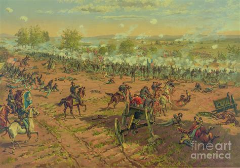 Repulse Of Pickett S Charge At Gettysburg One Digital Art By Randy Steele Fine Art America