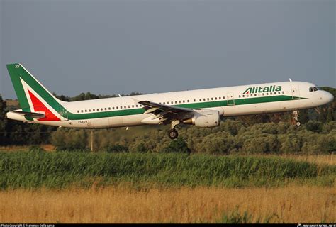 EI IXV Alitalia Airbus A321 112 Photo By Francesco Della Santa ID