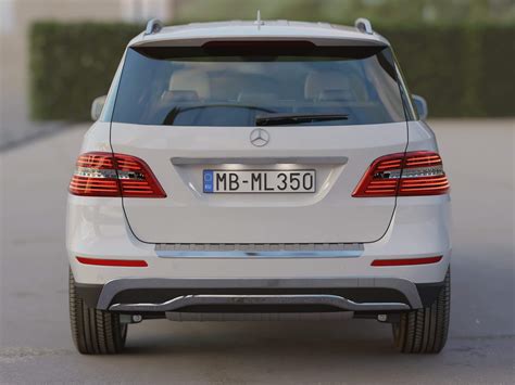 Mercedes Benz Ml Class W166 2014 3d Model By Arkviz