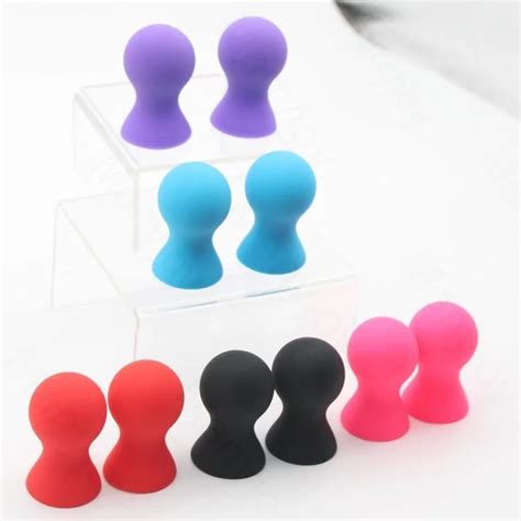 Hotx Silicone Nipple Suckers 2pcs Sex G Spot Nipple Pump Suction Cup