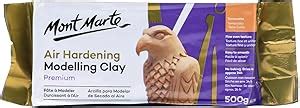 Amazon Mont Marte Terracotta Color Air Hardening Modeling Clay