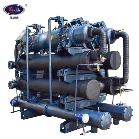 Large Ton Screw Compressors Water Cooled Chiller Kaydeli