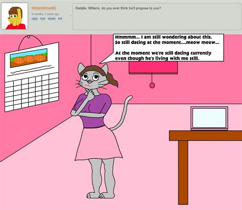 Ask Mittens Harriet Cat - #2 No hurry.... for being married by