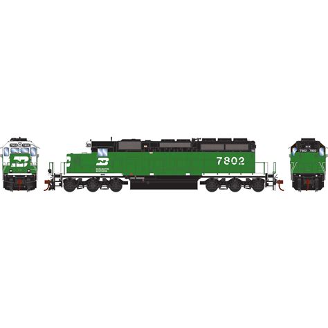 Athearn Ho Sd Burlington Northern White Face W Dcc Sound