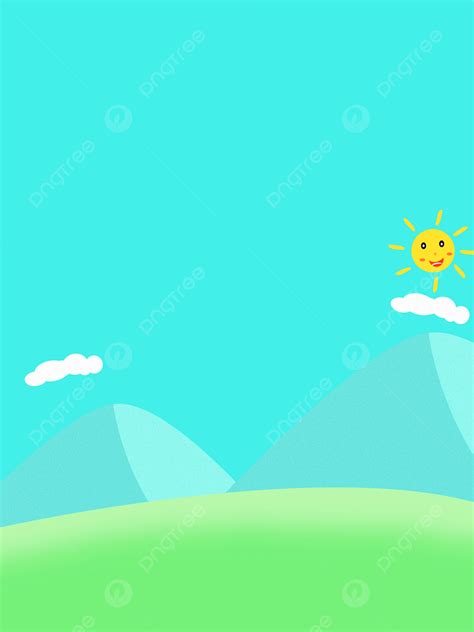 Advertising Background Fresh Grass Grass Sunny Fresh Mountains