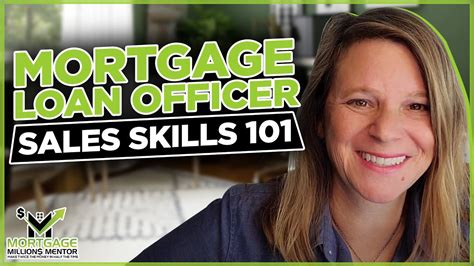 Mortgage Loan Officer Sales Skills 101 Mortgage Coach YouTube