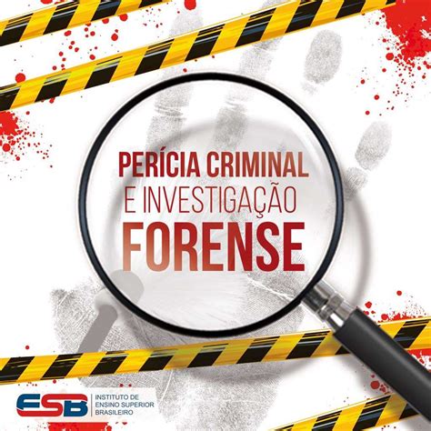 P S Gradua O Per Cia Criminal E Investiga O Forense Mergulhe Em Um