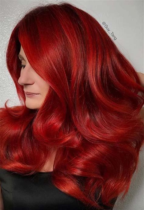 50 Hot Red Hair Color Ideas