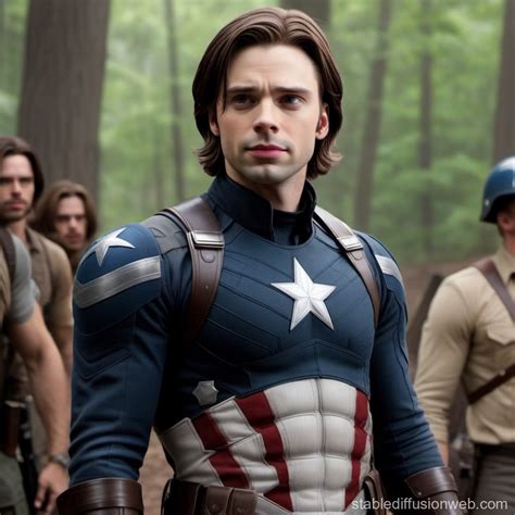 Bucky Barnes' Affection for Steve Rogers | Stable Diffusion Online