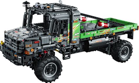 LEGO Technic Autogru E Mercedes Zetros Trial Truck Presentati I Due