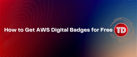 How To Get Aws Digital Badges For Free Tutorials Dojo