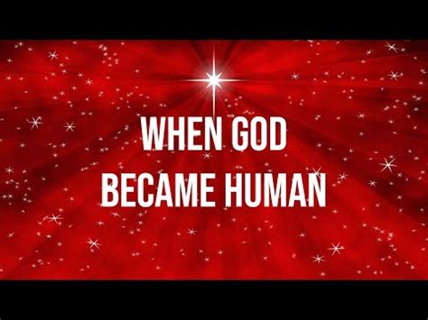 When God Became Human Luke 2 By Pastor Dan Walker Messages Life