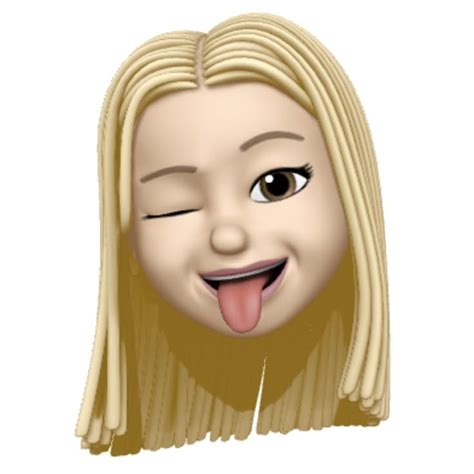 Emoji Fille Blonde