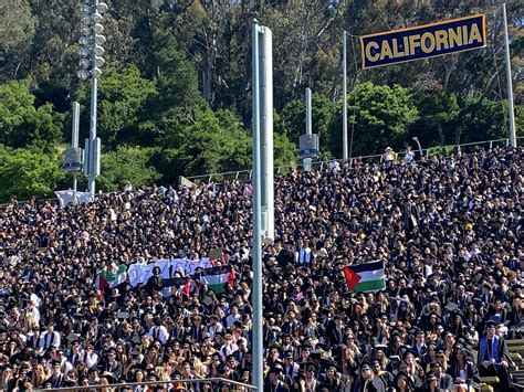 UC Berkeley graduation halted as hundreds join pro-Palestine protest