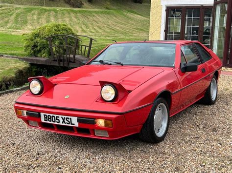 lotus excel red manual  speed  hand drive  glasgow