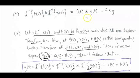 Convolution And Its Role In Solving Differential Equations Youtube