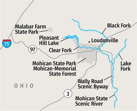 Mohican State Park Hiking Trails Map