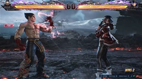 Tekken Devilster Kazuya Vs Thejokerguy Reina Intense Match