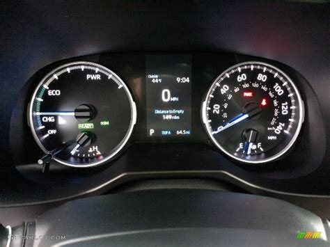 2020 Toyota Rav4 Xle Awd Hybrid Gauges Photo 136350671