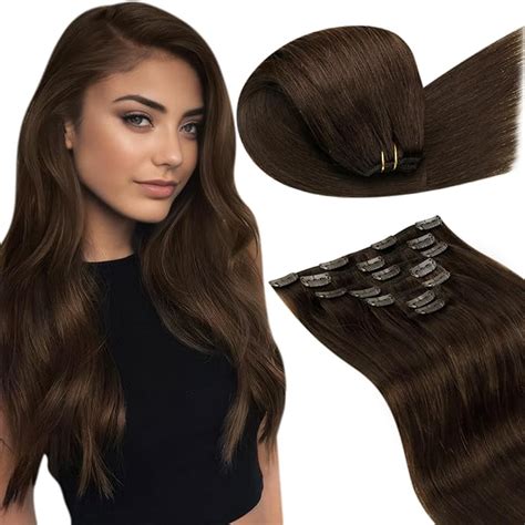 Laavoo Extension A Clip Cheveux Naturel Extension Cheveux Naturel Clip