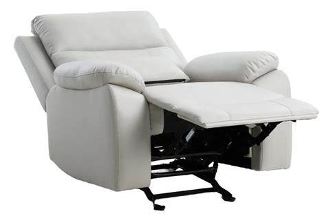 Modern Sx 80594 Gliding Recliner One Seat With Fabric Upholstery Metal