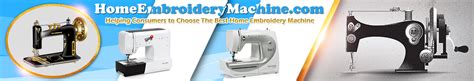 What Are the Most Easy to Use Home Embroidery Machines