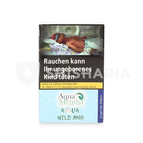 Kaufen Sie Shisha Tabak Aqua Mentha AQUA WILD MNG 200g SHISHARIA De