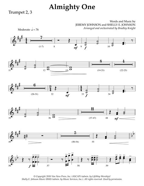 Almighty One Choral Anthem Satb Lifeway Choral Arr Bradley Knight