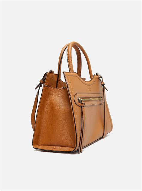 Bolsa Tote Marrom Grande Bolso Arezzo