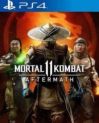 Mortal Kombat 11 Koleção Aftermath PS4 midia digital Alice Games