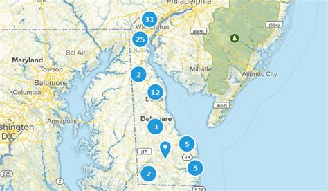 Best Cities In Delaware Alltrails