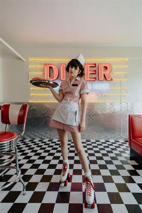 1950s Diner Shoot — Mango Street Drawing Reference Poses Human Poses