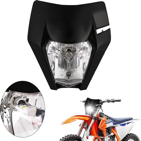 Amazon AnXin Dirt Bike Headlight Motorcycle LED Headlight Headlamp