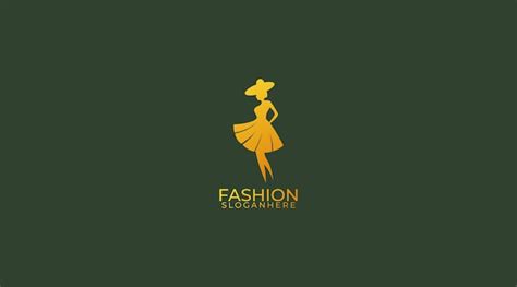 Premium Vector Fashion Luxury Glamour Elegant Woman Silhouette Logo