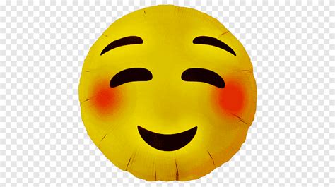 Visage Avec Des Larmes De Joie Emoji Balloon Smile Emoticon Rougissant