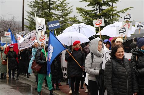 Protest Piel Gniarek W Tarnowie Rmf