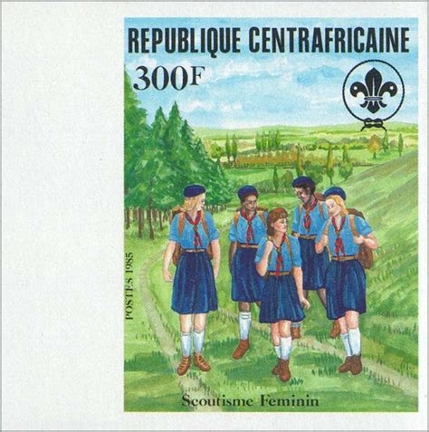 Scouts On Stamps Of The World Central Africa 1985