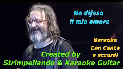 I Nomadi Ho Difeso Il Mio Amore Karaoke Canto E Accordi Fair Use