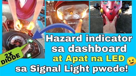 DIODE Tricks Para Magkaroon Ka Ng Hazard Indicator Sa Dashboard At