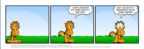 Using Garfield Comic Creator First Time! by LowerDrawsStuff on DeviantArt