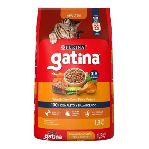 Alimento Para Gato Purina Gatina Carne Pollo Verduras Kg Walmart