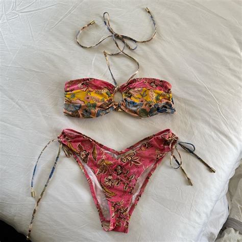 Zimmermann Bikini Size Excellent As New Depop