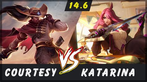 Courtesy Yasuo Vs Katarina Mid Patch Yasuo Gameplay Youtube