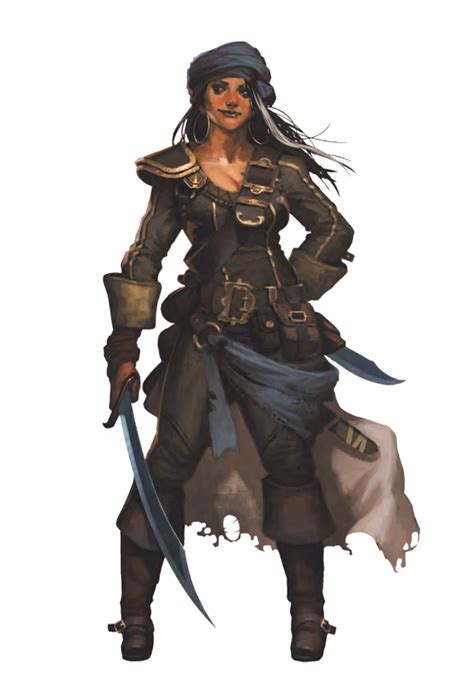 Feale Human Pirate Rogue Pathfinder Pfrpg Dnd Dandd 35 5th Ed D20